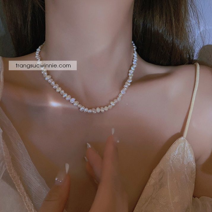 Dây chuyền Ngọc trai thô