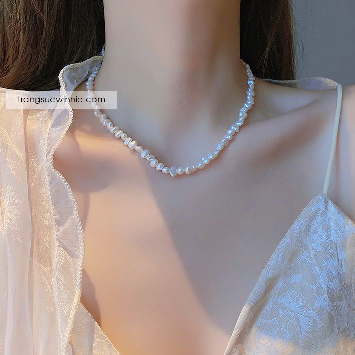 Dây chuyền Ngọc trai thô