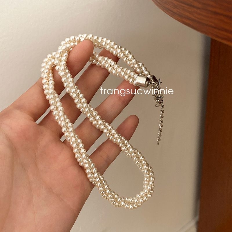 Dây chuyền Ngọc trai xoắn