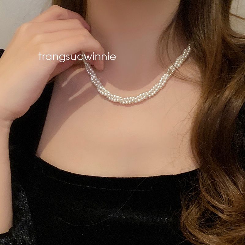 Dây chuyền Ngọc trai xoắn