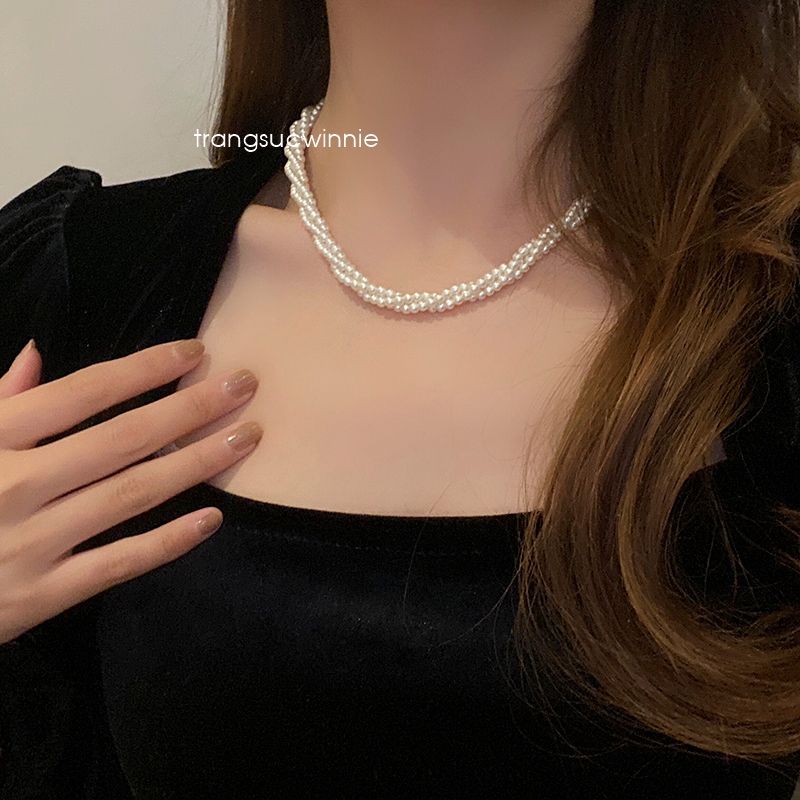 Dây chuyền Ngọc trai xoắn