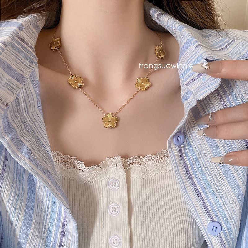 Dây chuyền titan Ngũ hoa 5