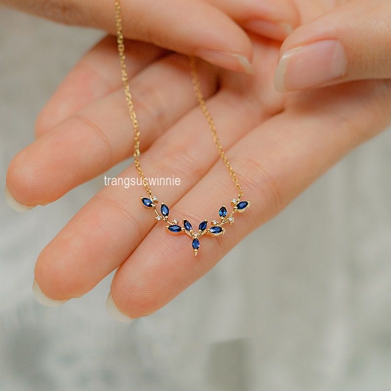 Dây chuyền Bạc S925 Sapphire Deer