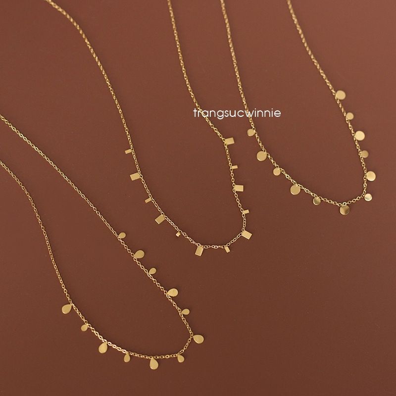 Dây chuyền titan Shape drop