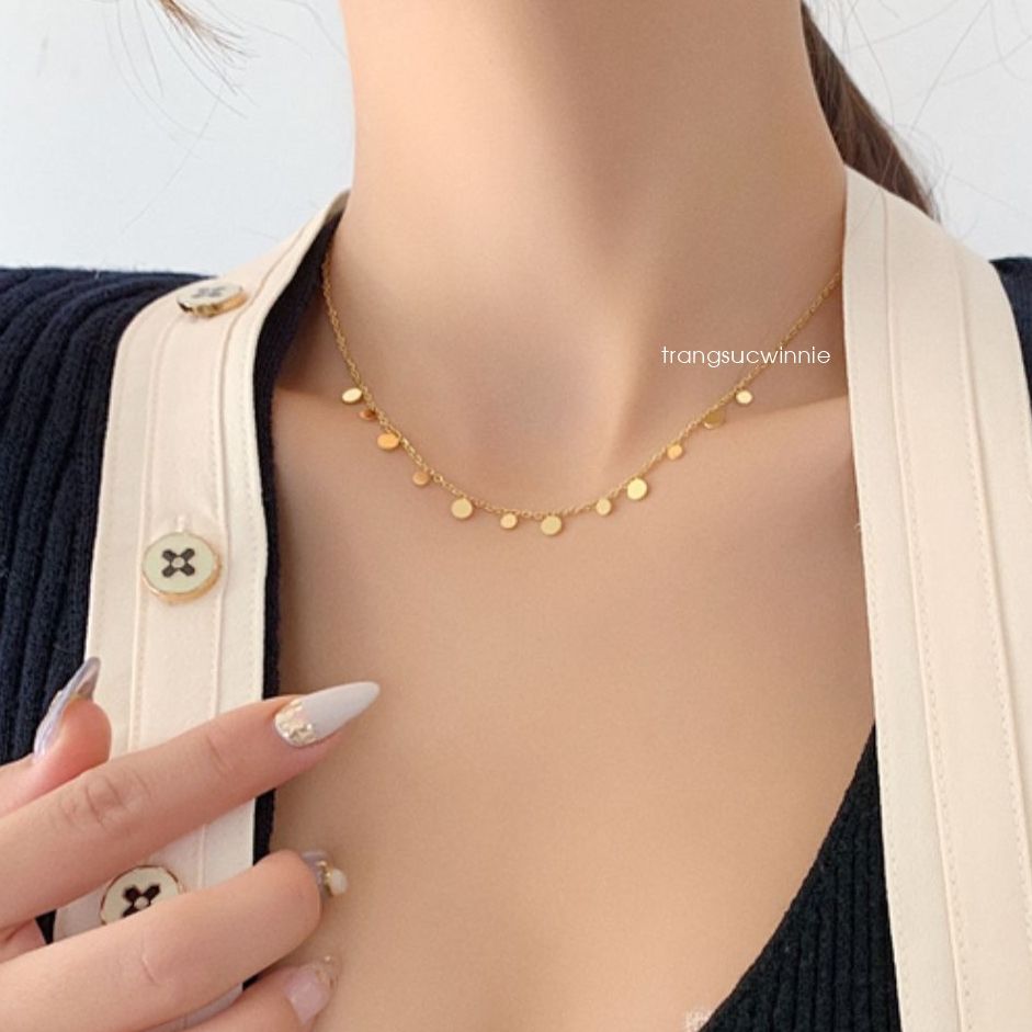 Dây chuyền titan Shape drop