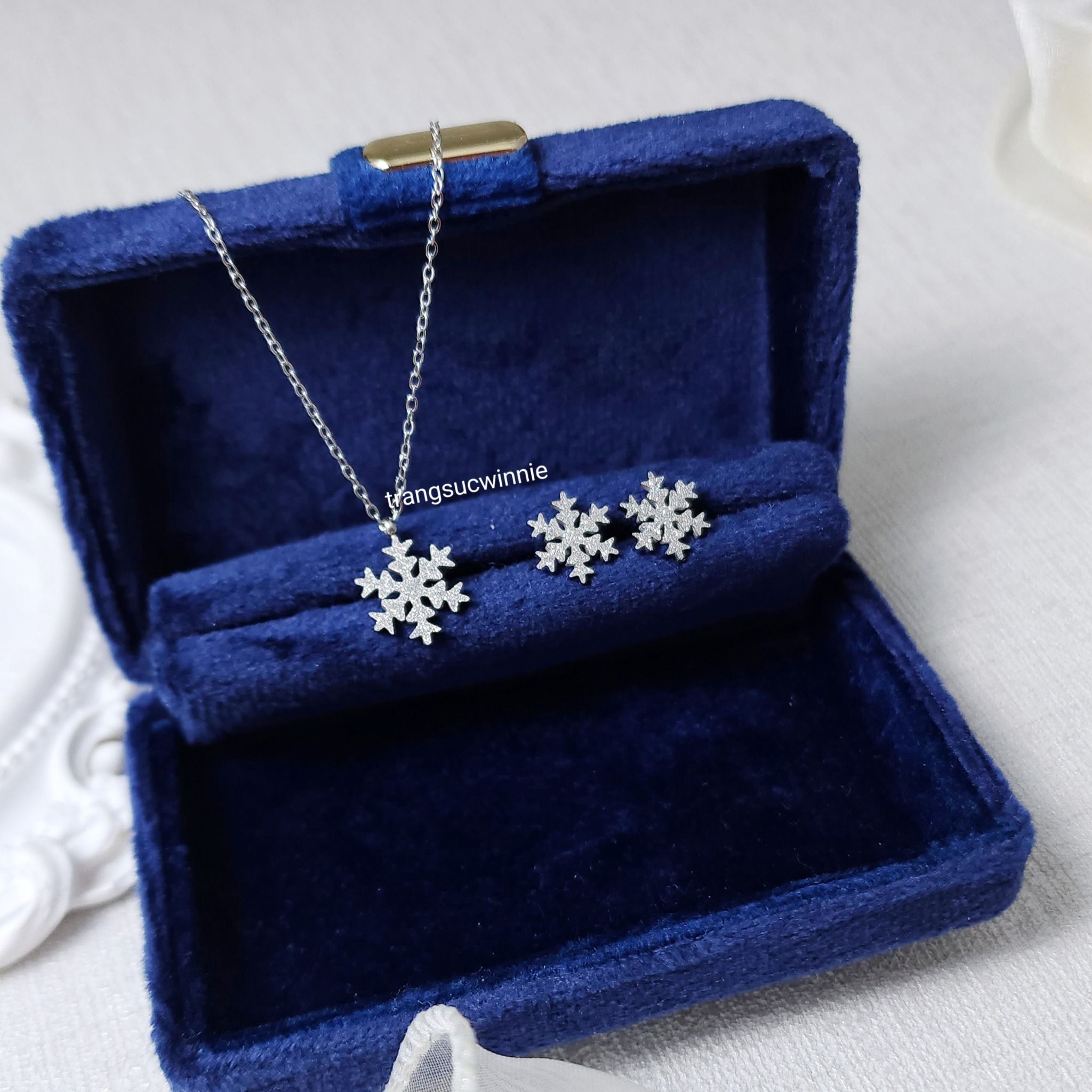 Dây chuyền Titan Snowflake