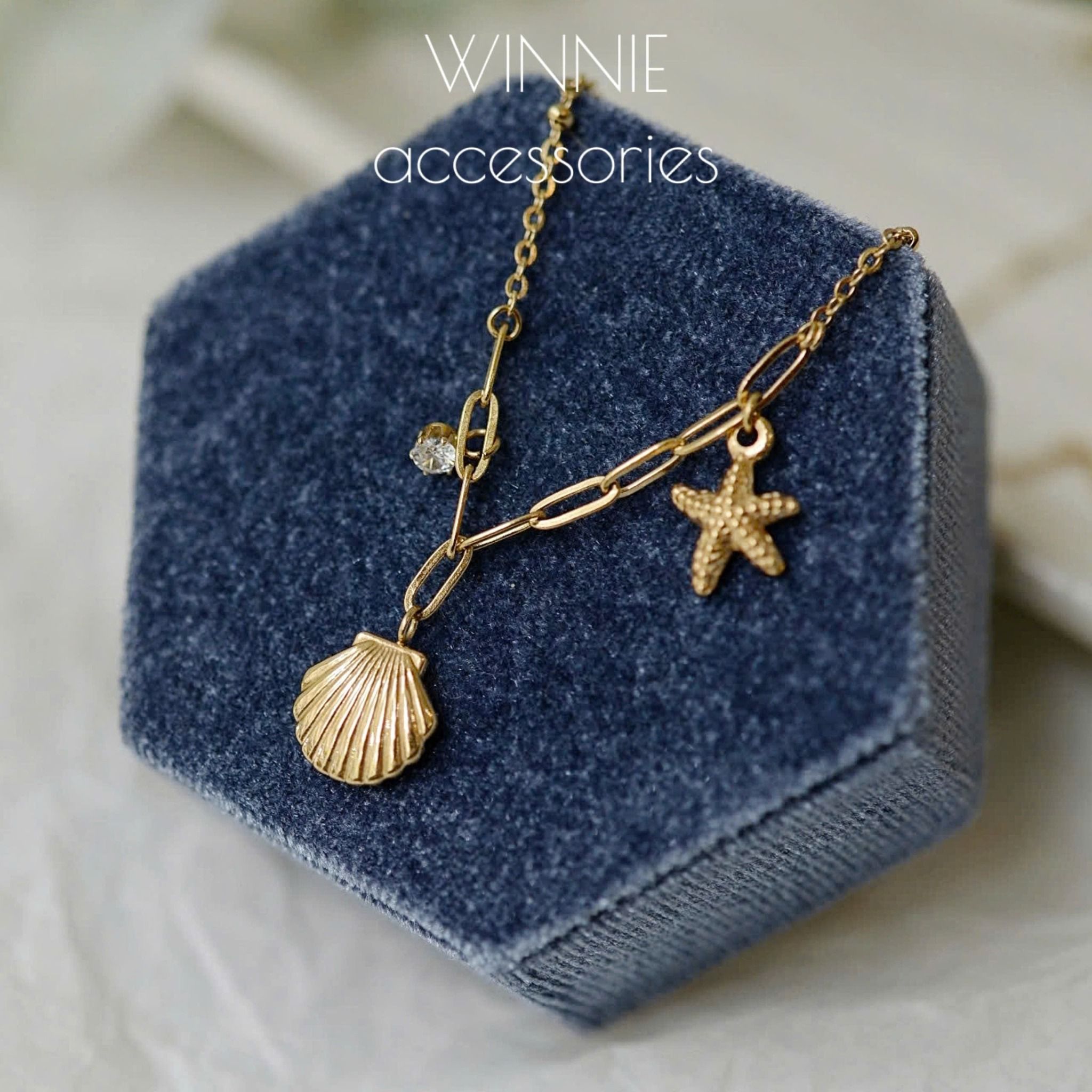 Dây chuyền titan Starfish