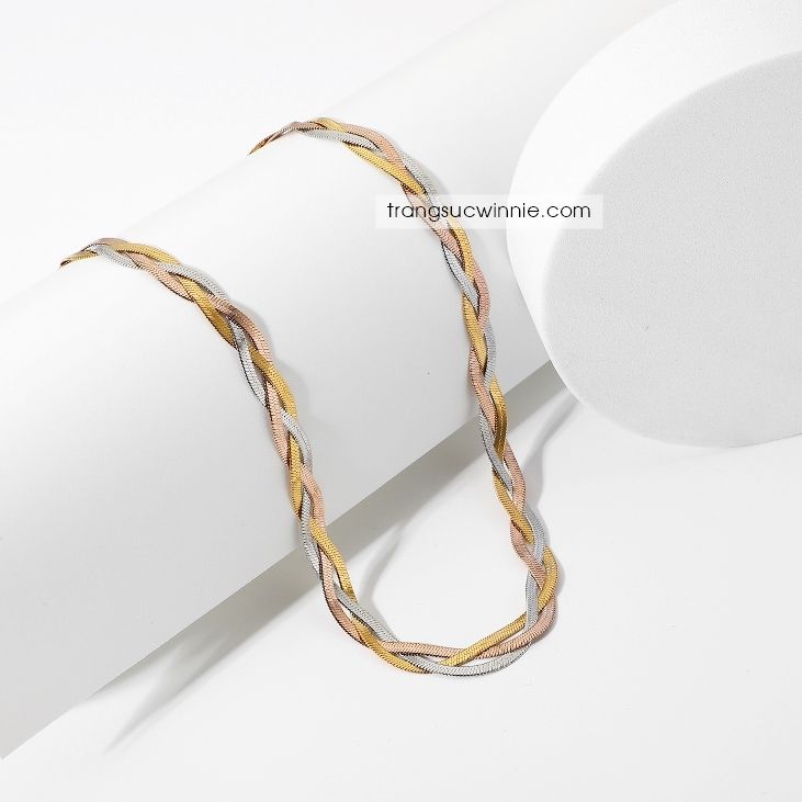 Dây chuyền titan CK Triple