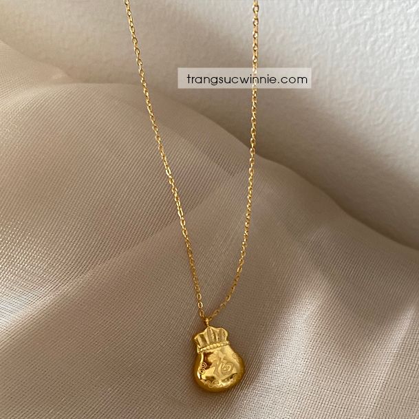 Dây chuyền titan Túi Phước