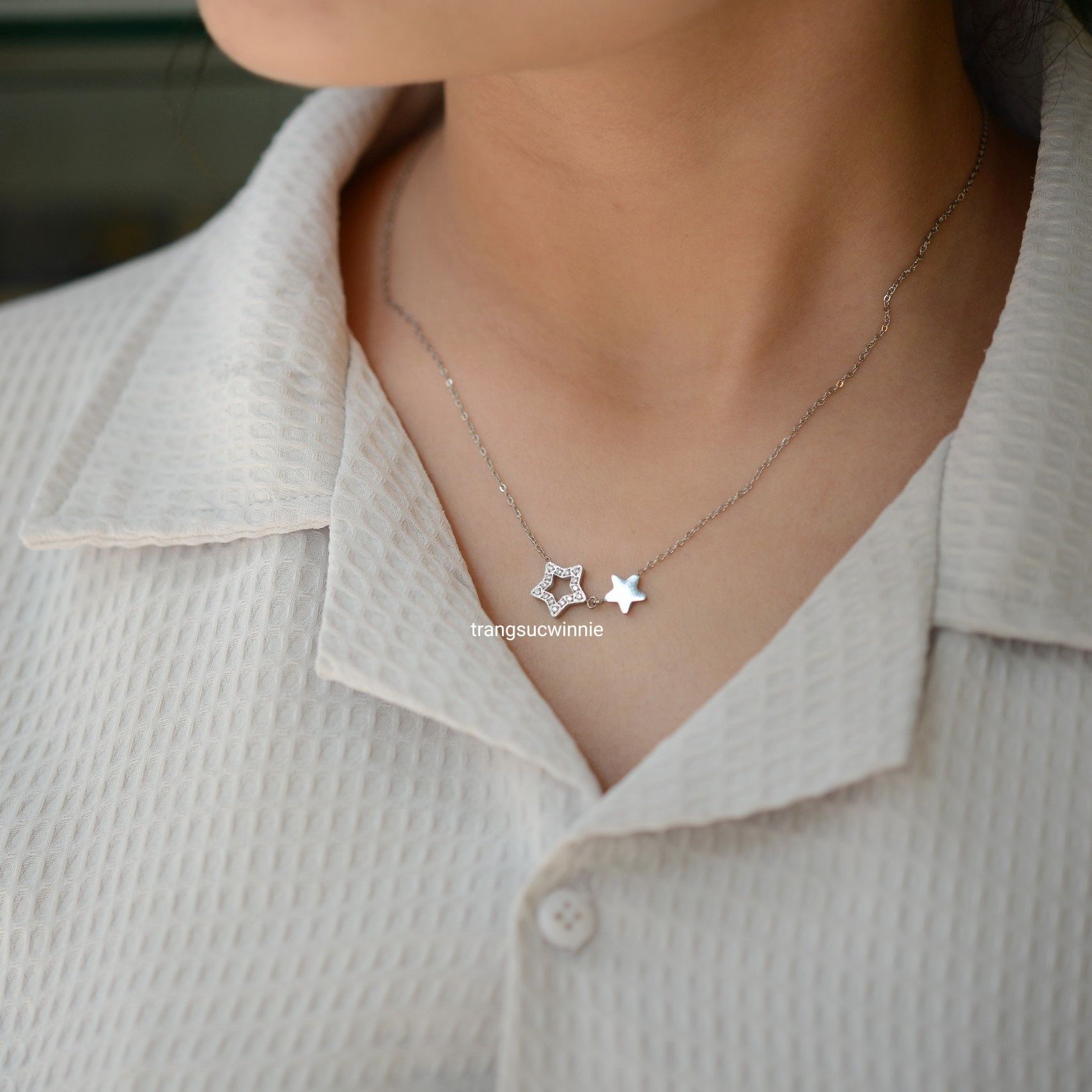 Dây chuyền Titan Twinkle star
