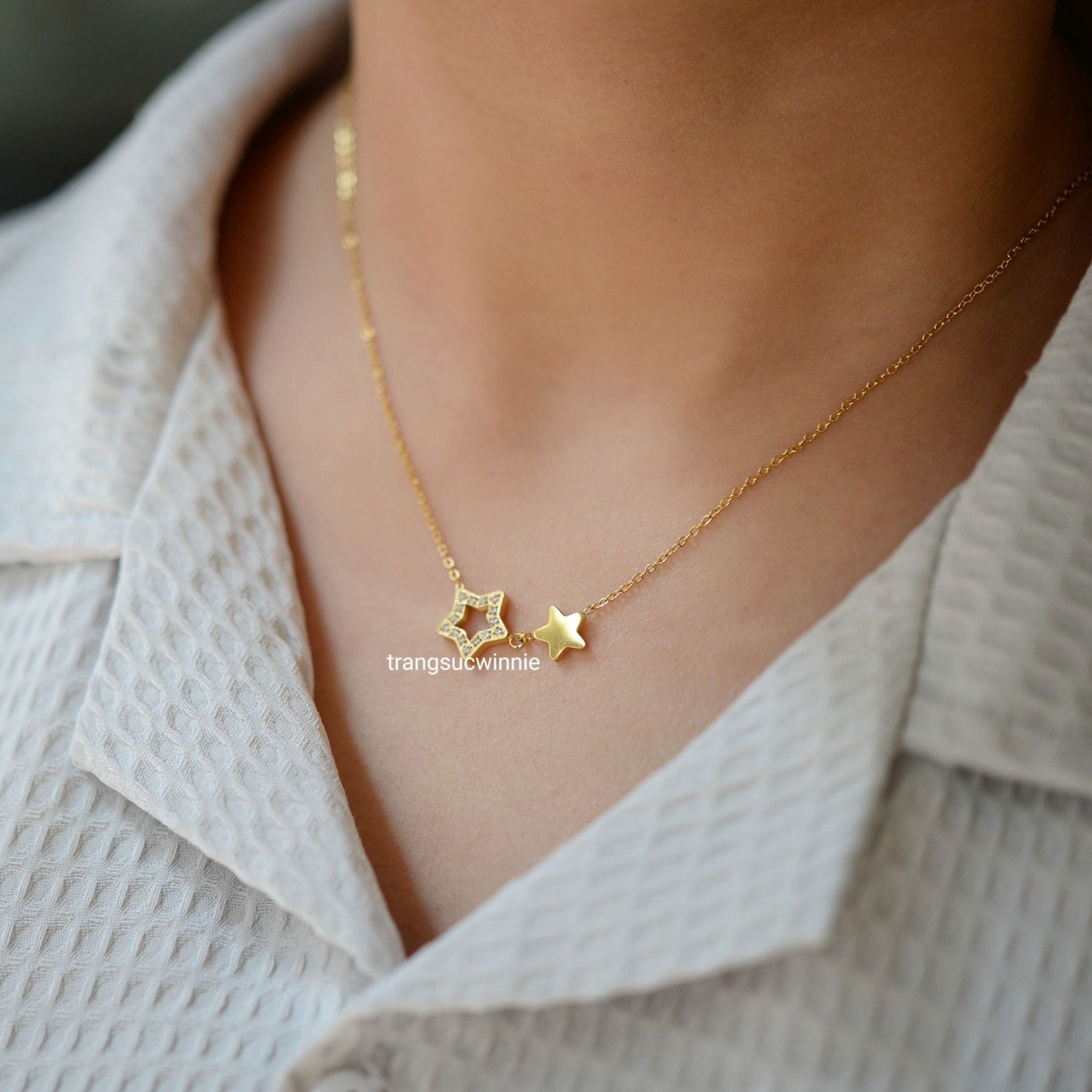 Dây chuyền Titan Twinkle star