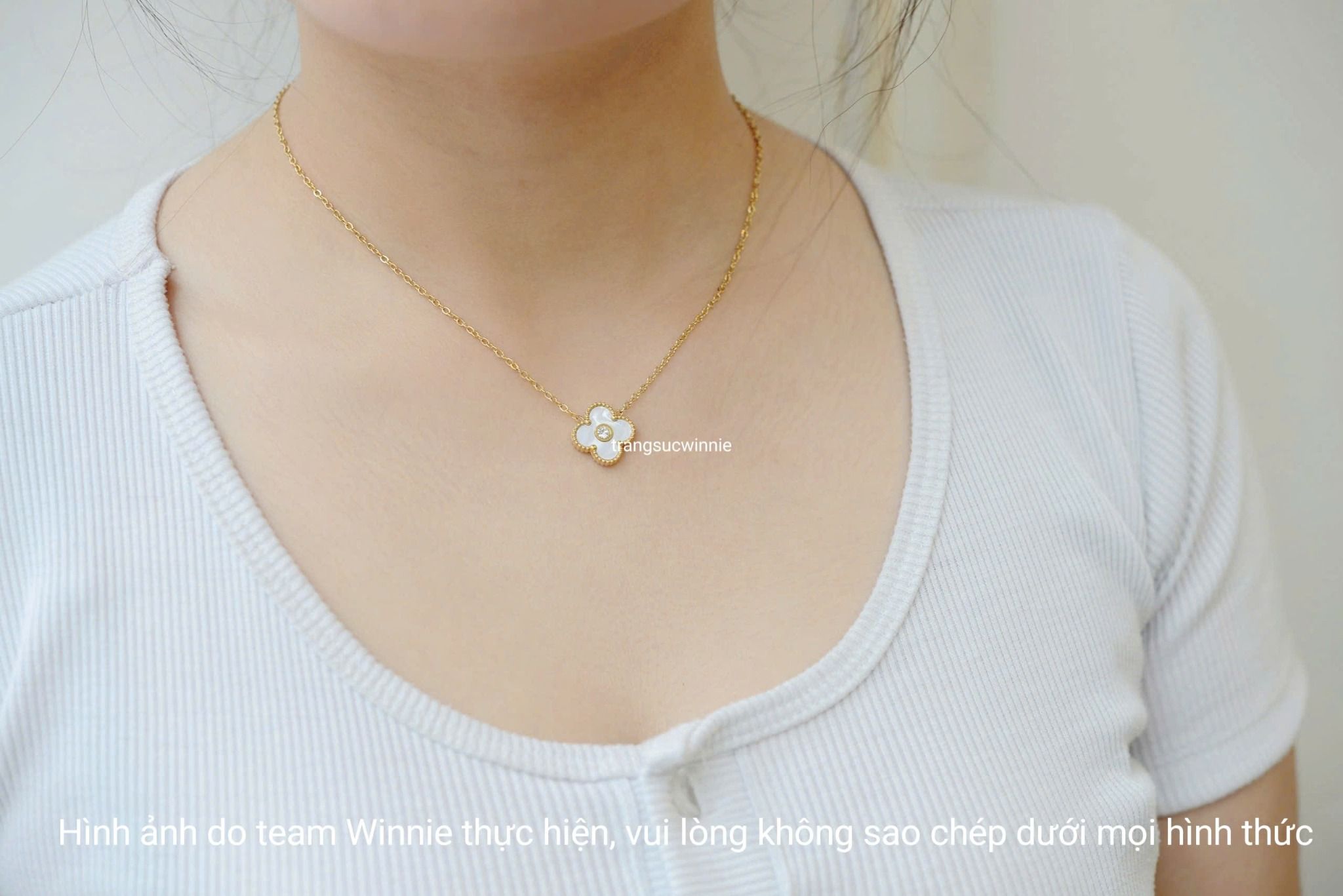 Dây chuyền titan VCA Dot