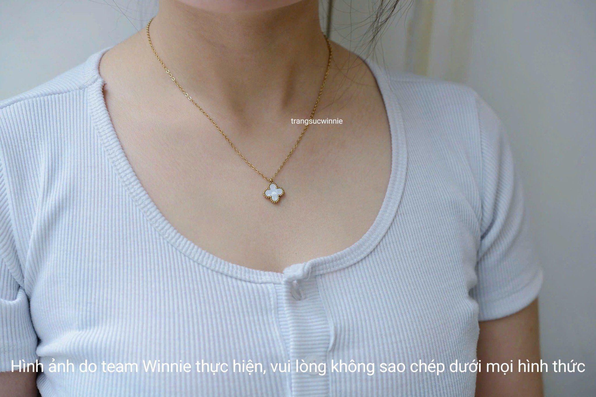 Dây chuyền titan VCA nhỏ