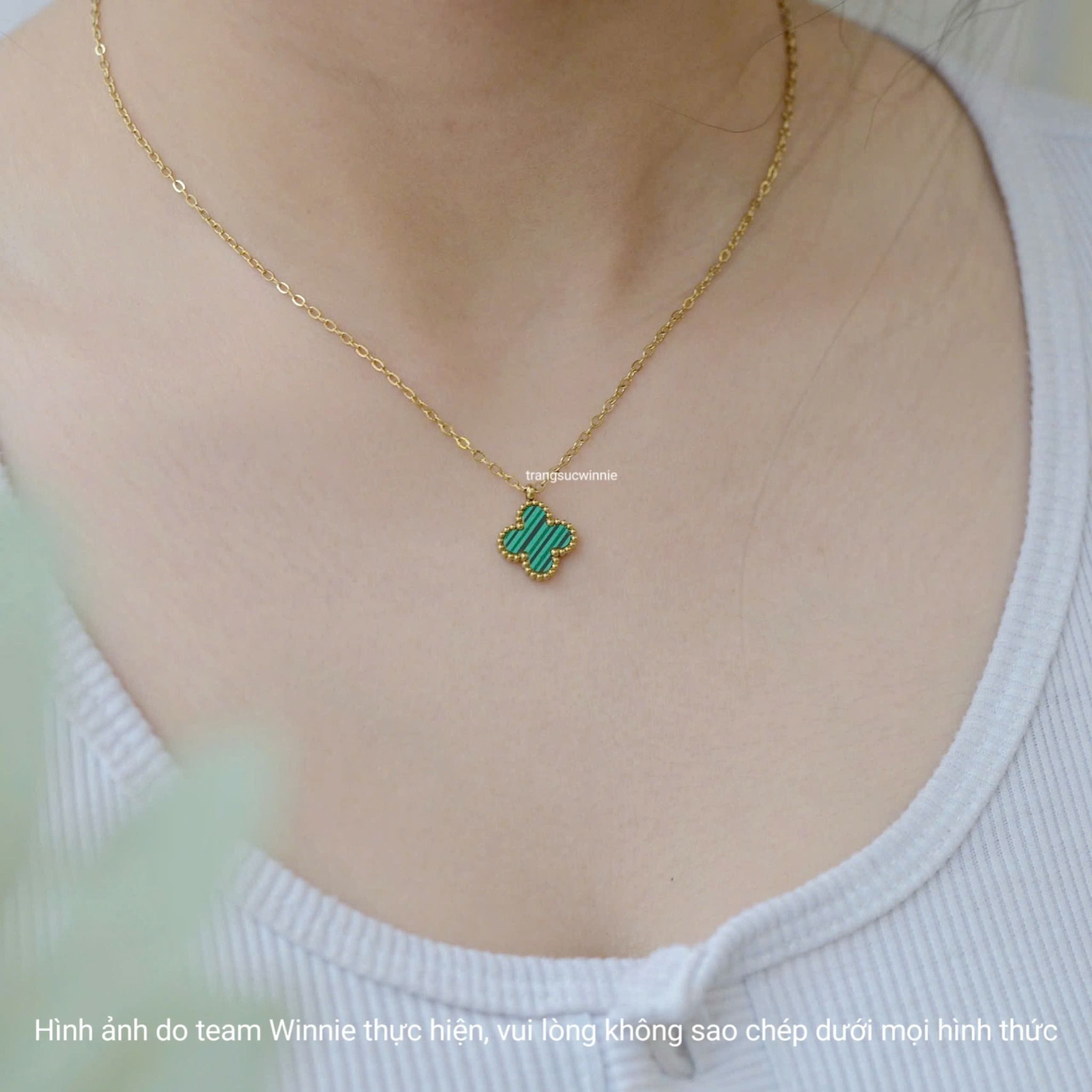 Dây chuyền titan VCA nhỏ