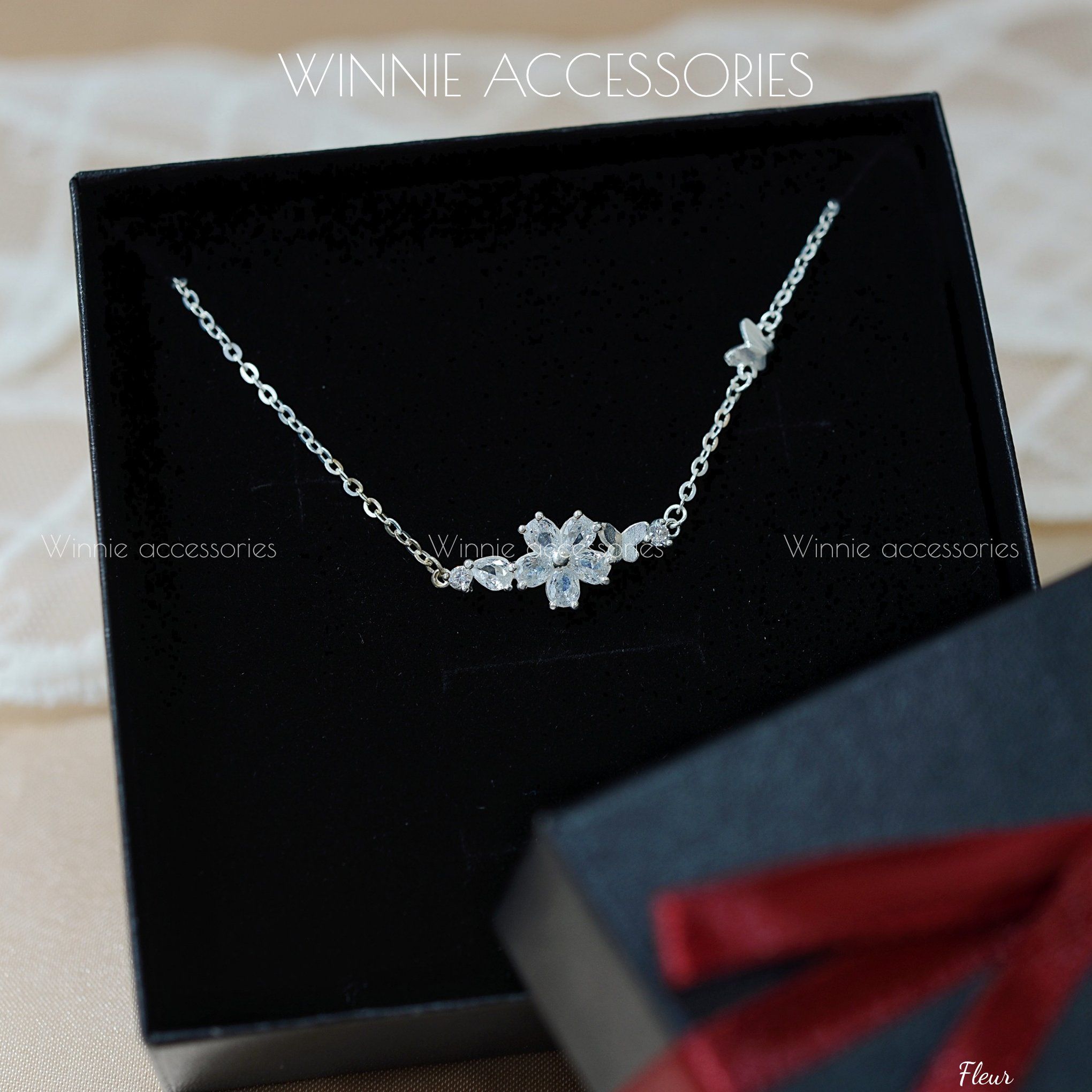 Lắc tay bạc S925 Fleur