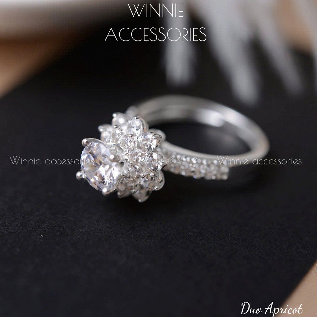 Nhẫn Bạc S925 Duo Apricot