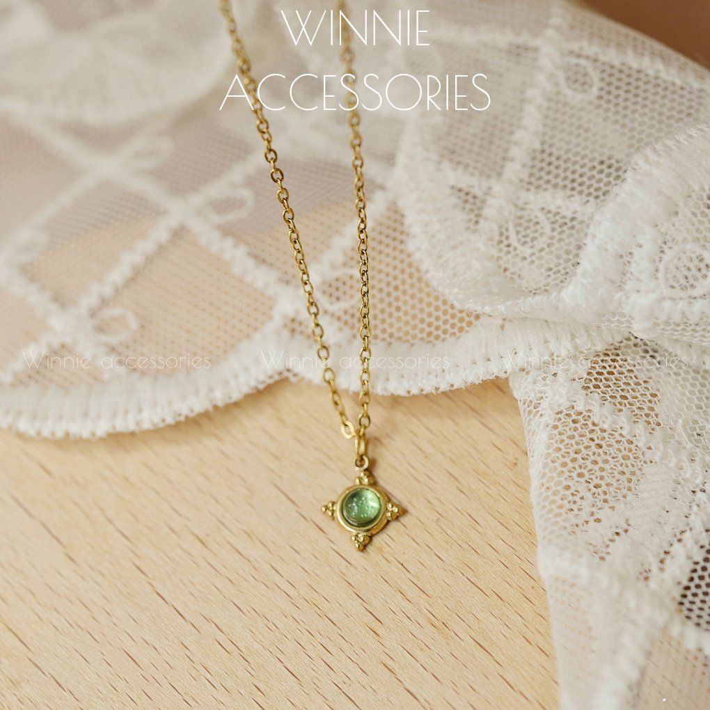 Dây chuyền Titan Mini Green