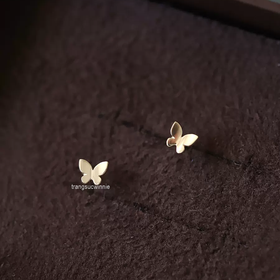 Hoa tai Bạc S925 Butterfly