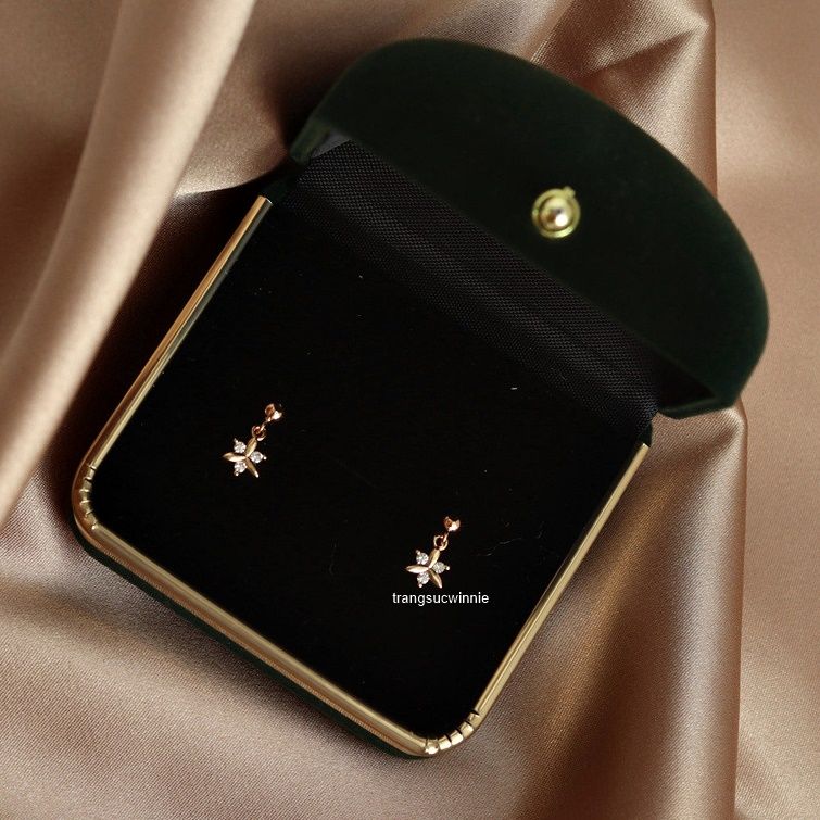 Hoa tai Bạc S925 Dangle star