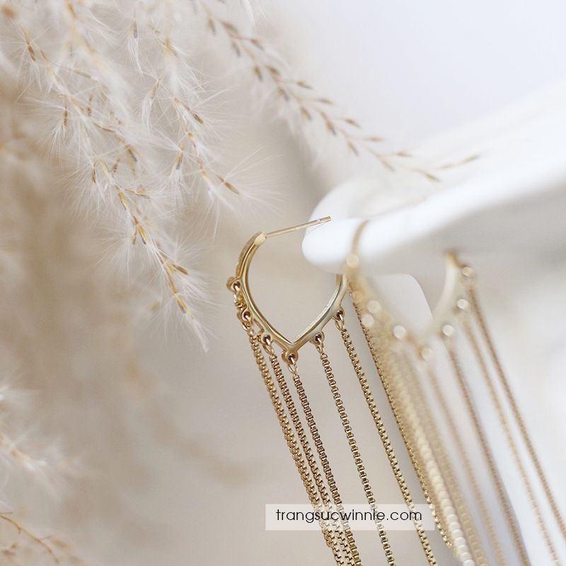 Hoa tai titan Golden tassel