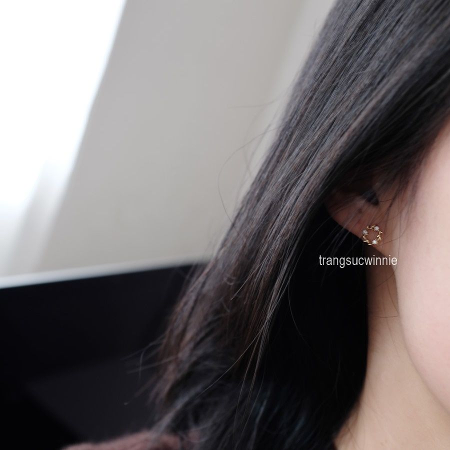 Hoa tai Bạc S925 Laurel