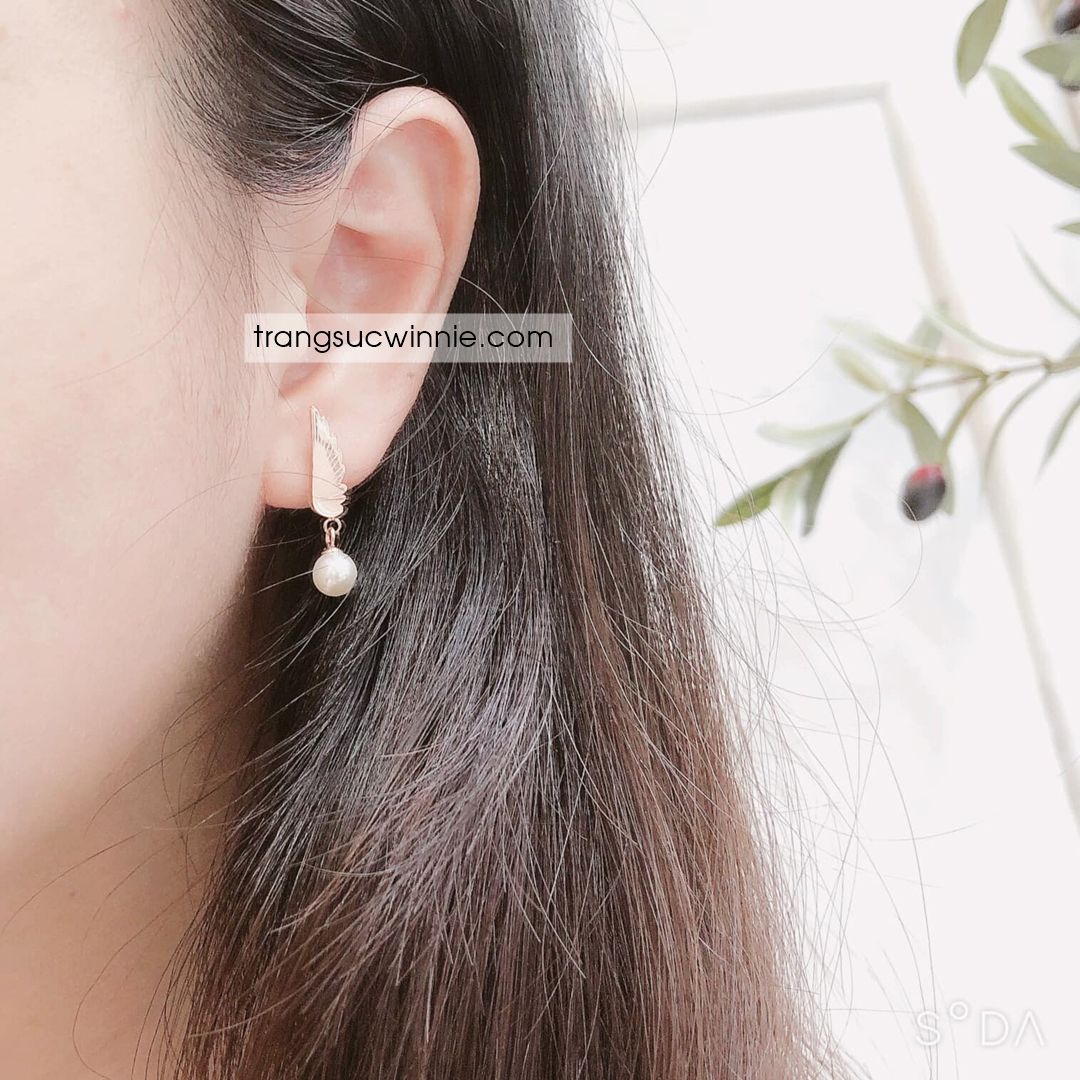 Hoa tai Pearl Wings