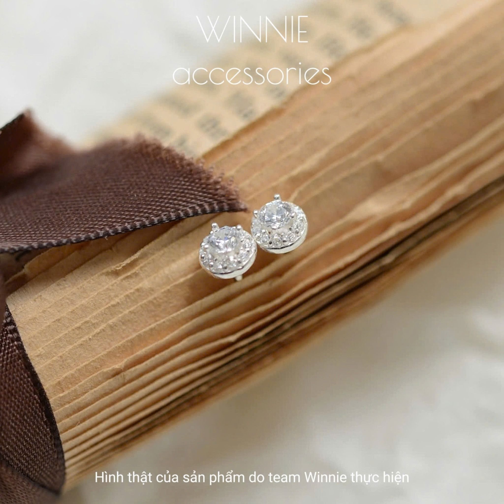 Hoa tai Bạc S925 Tròn nhỏ