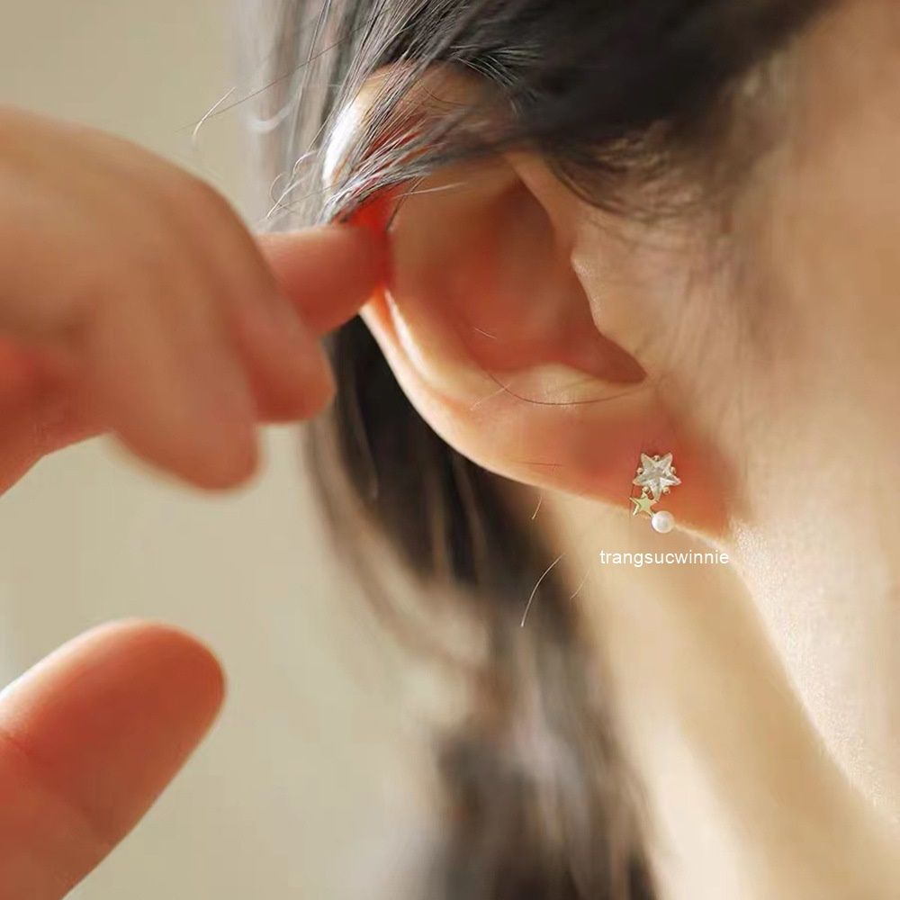 Hoa tai Bạc S925 Twinkle star