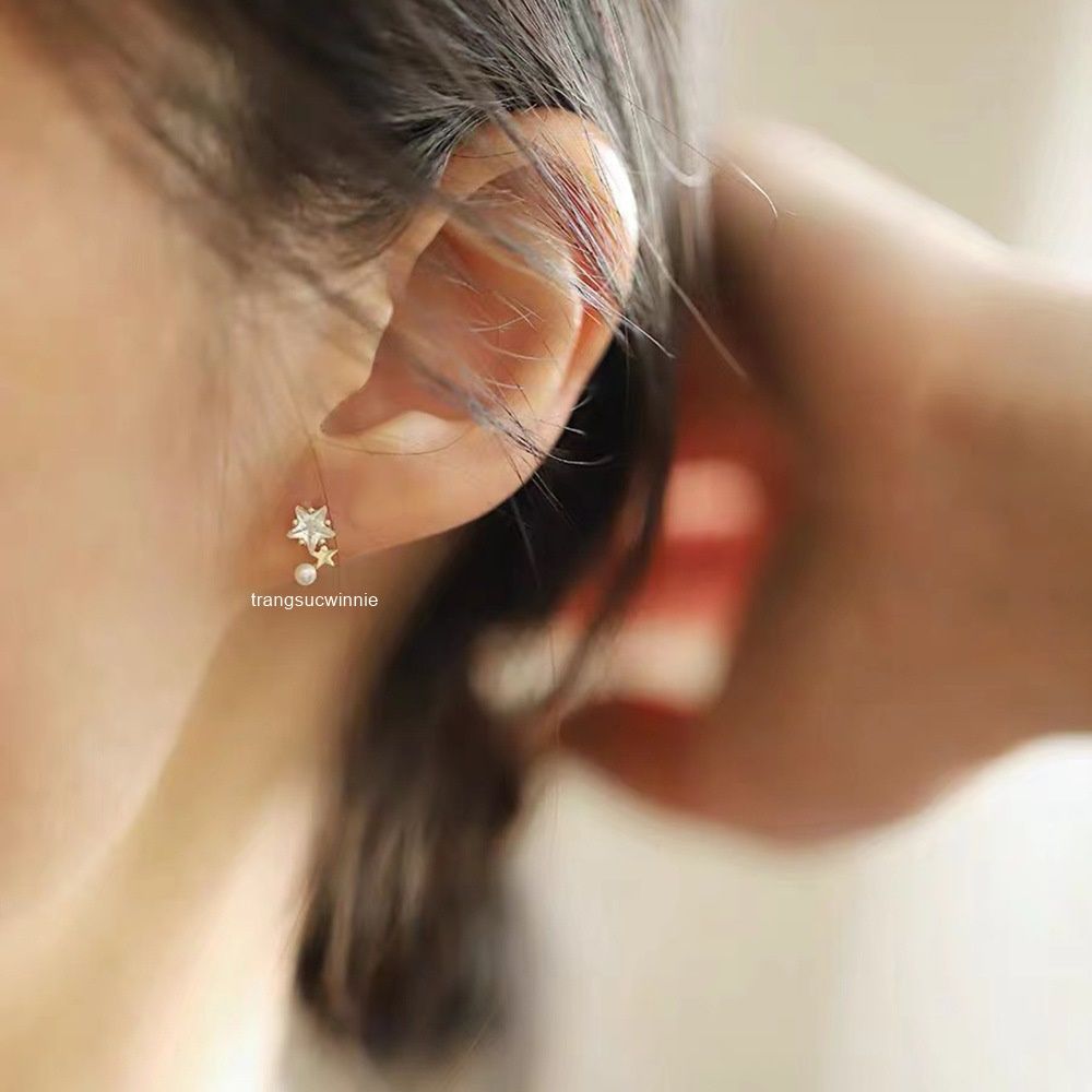 Hoa tai Bạc S925 Twinkle star