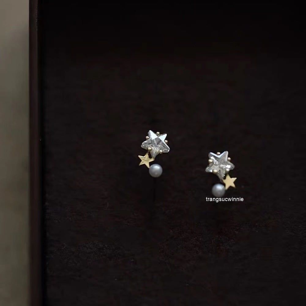 Hoa tai Bạc S925 Twinkle star