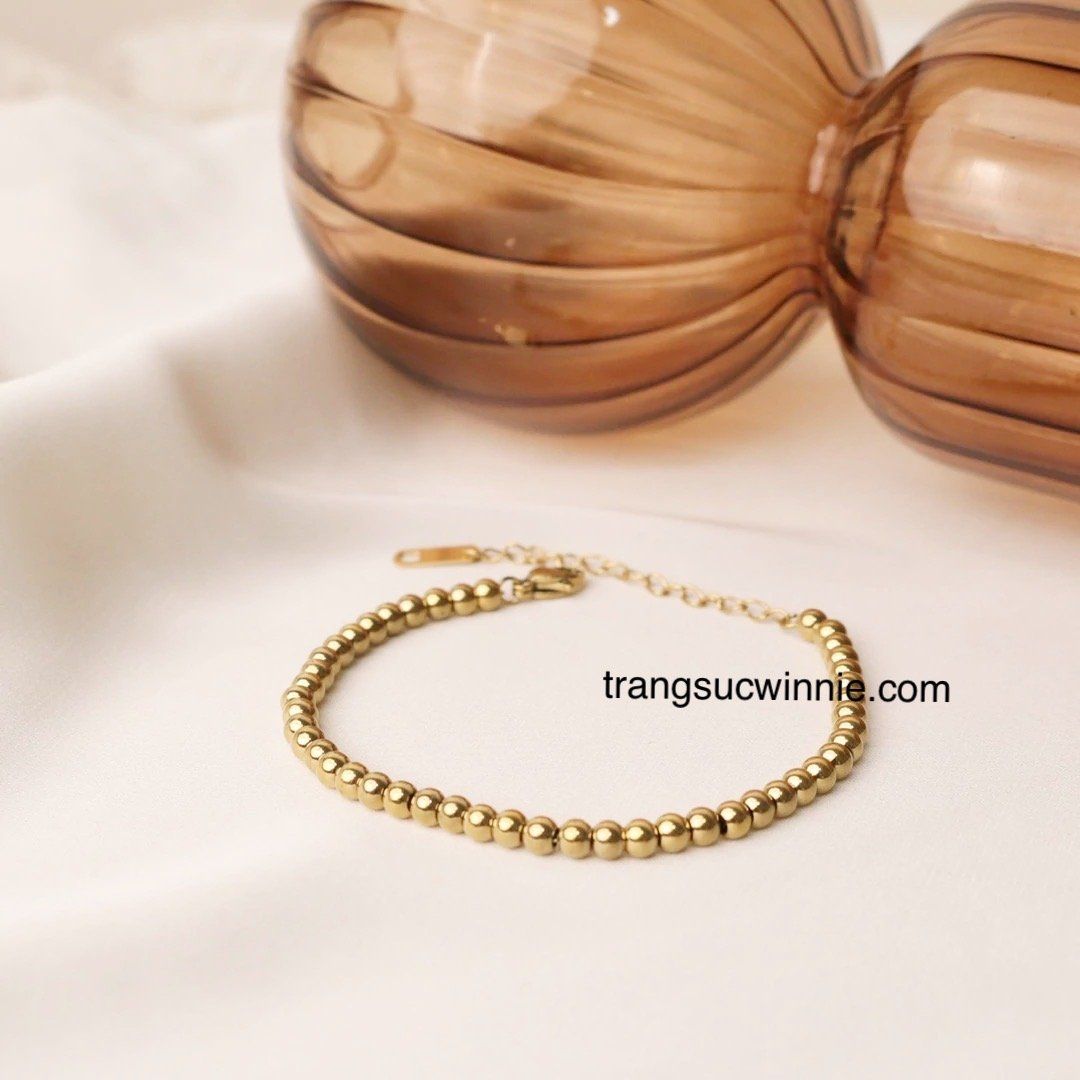 Lắc tay titan bi 4mm