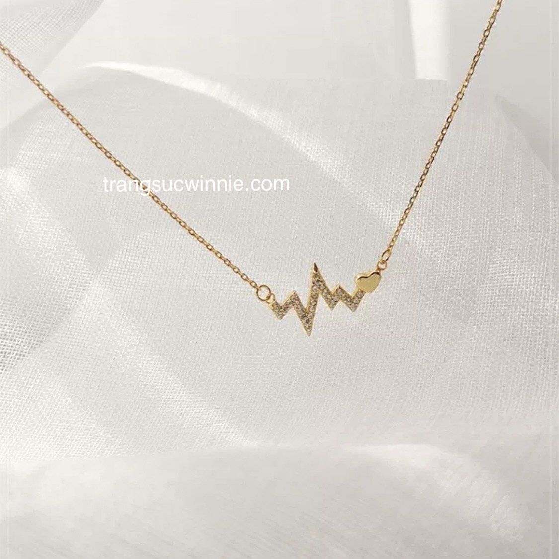 Dây chuyền titan Heartbeat VG