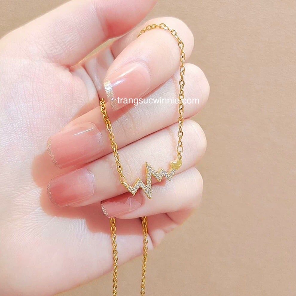 Dây chuyền titan Heartbeat VG