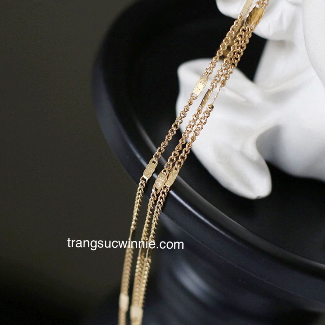 Dây chuyền titan Trilayer