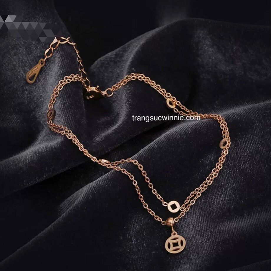 Lắc chân titan Kim tiền VH
