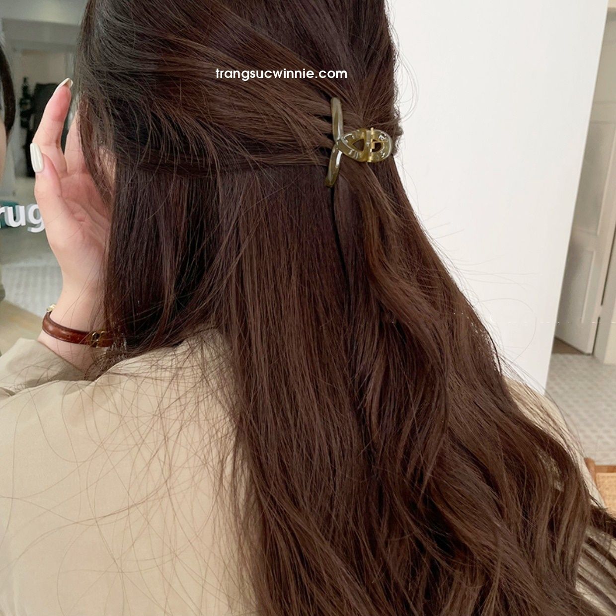 Kẹp nửa Acrylic (set 4 kẹp)