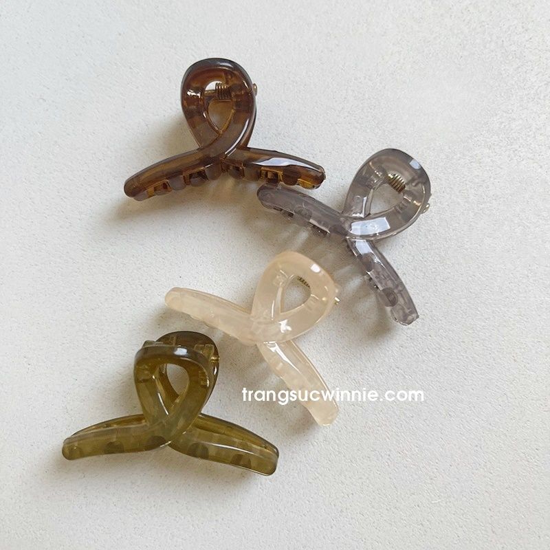 Kẹp nửa Acrylic (set 4 kẹp)