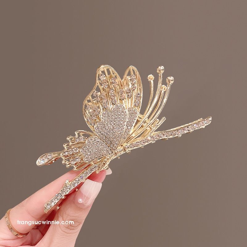 Kẹp tóc Bướm Lấp lánh