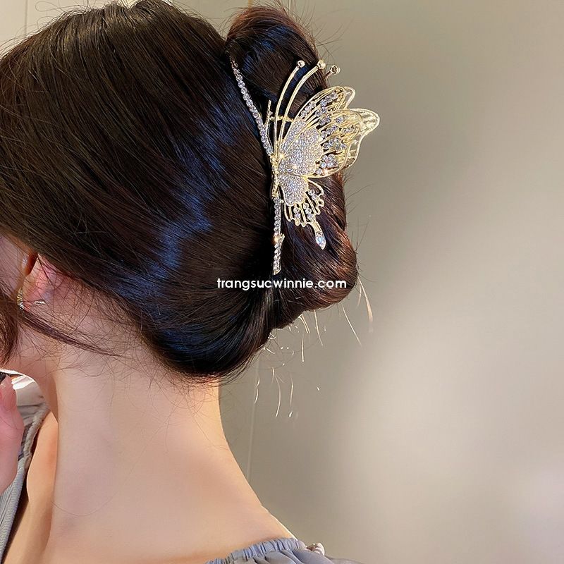 Kẹp tóc Bướm Lấp lánh