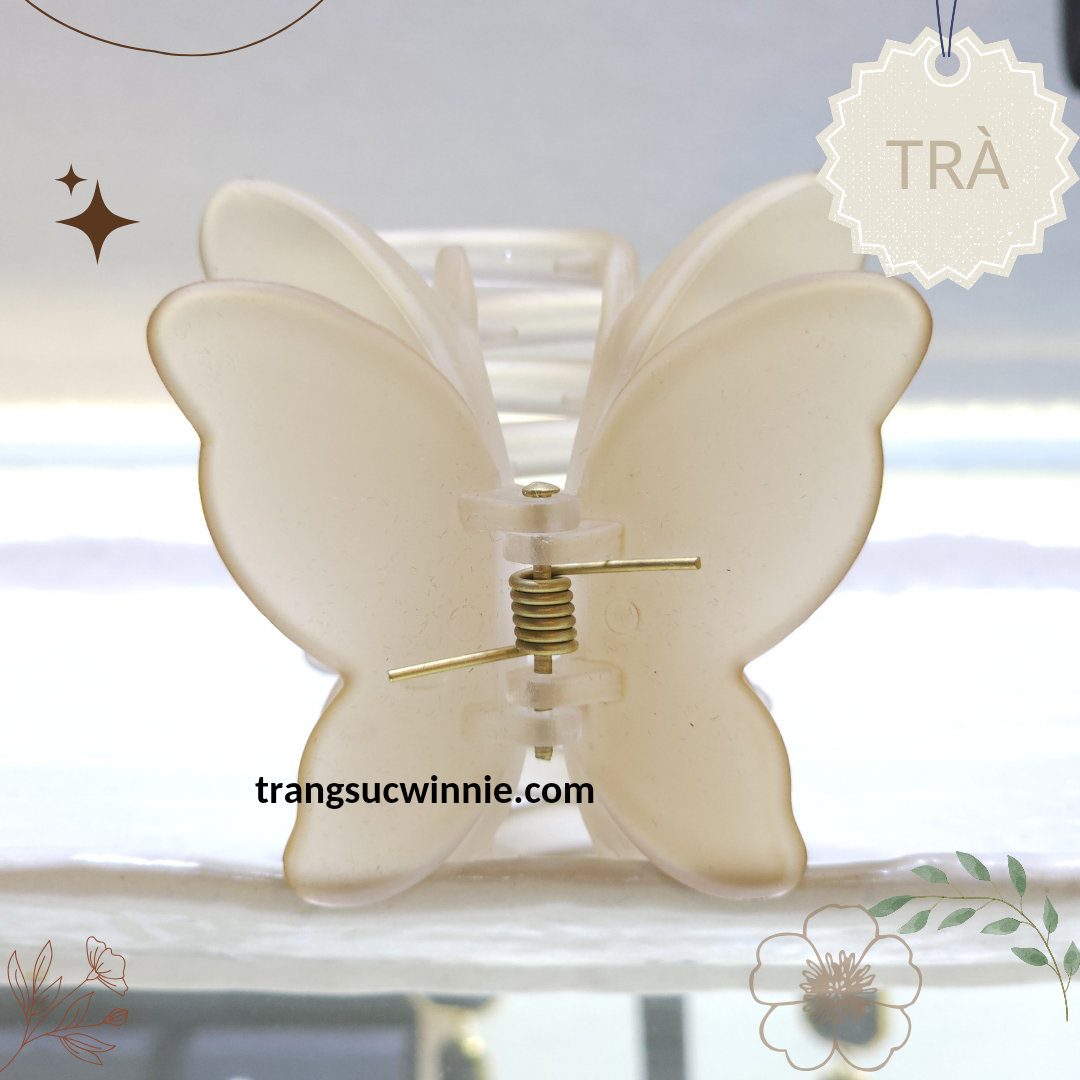 Kẹp tóc Bướm nhám