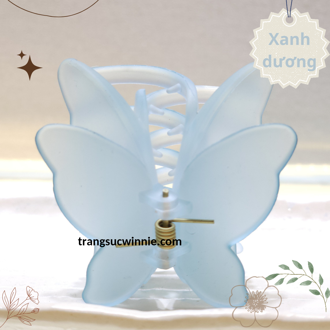 Kẹp tóc Bướm nhám