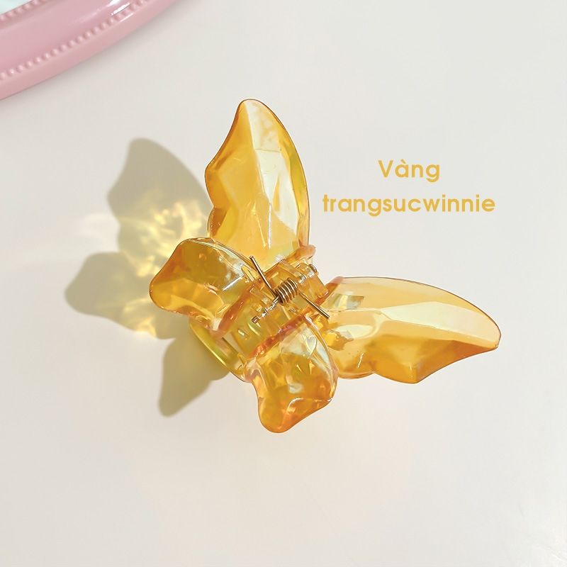 Kẹp tóc Bướm Crystal