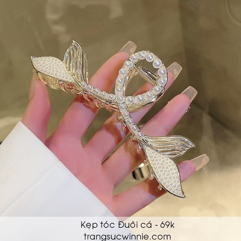 Kẹp tóc Đuôi cá