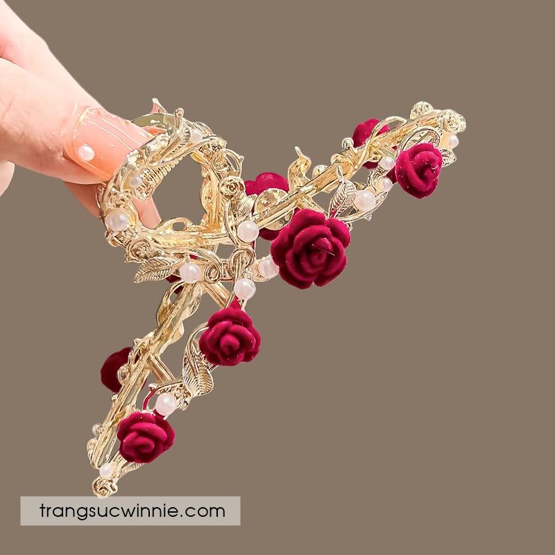 Kẹp hồng nhung Pháp