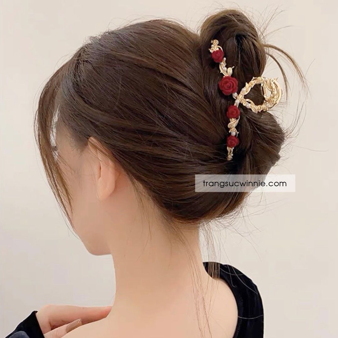 Kẹp hồng nhung Pháp