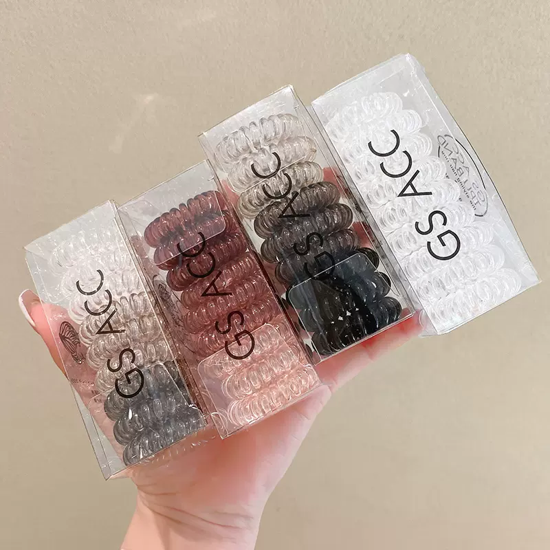 Set cột tóc lò xo