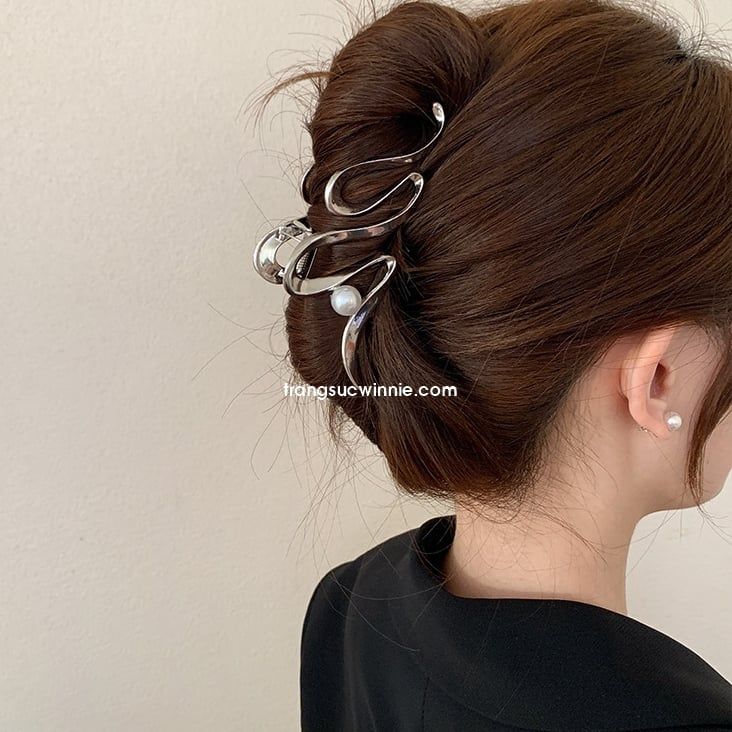 Kẹp tóc Sóng ngọc