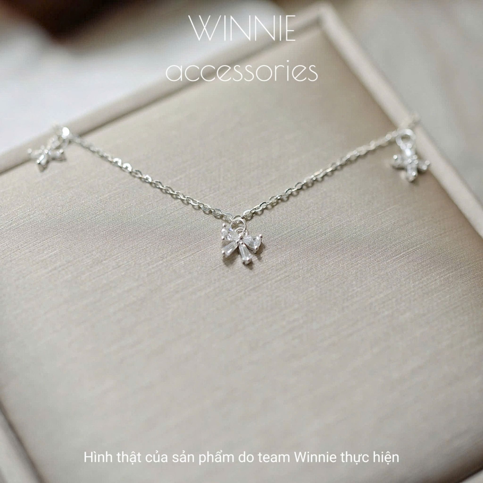 Lắc chân Bạc S925 Cross Bow