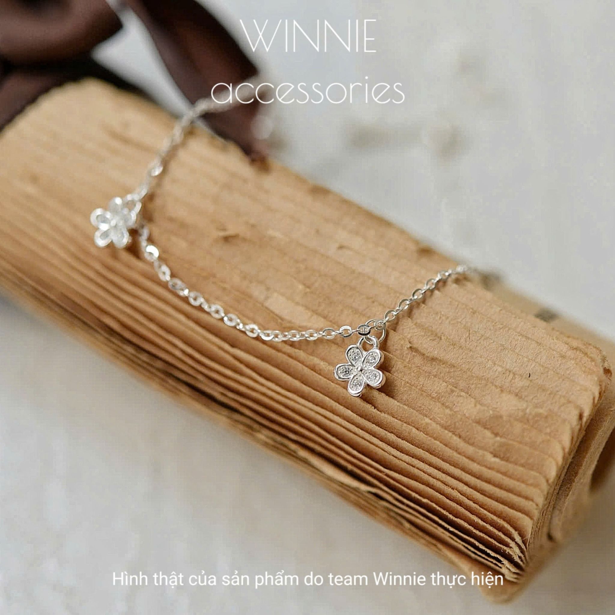 Lắc tay Bạc S925 Floral