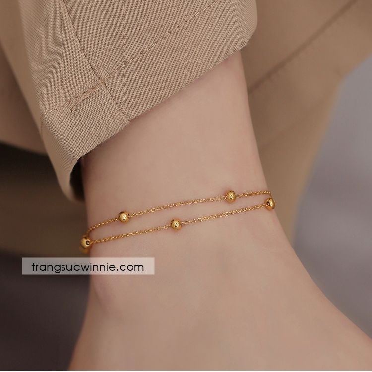 Lắc chân titan Double Bi VG